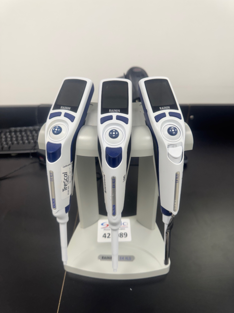 Image of Rainin E4 XLS Single Channel Electronic Pipettes - Quantity 3